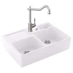 Avantages de l'évier cuisine Villeroy et Boch Tradition Design atypique aux lignes à la fois traditionnelles et modernes Céra ...