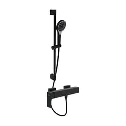 Mitigeur mécanique douche villeroy et boch Subway 3.0 Chrome + Ensemble de douche villeroy et boch Verve Showers 3 jets Noir mat