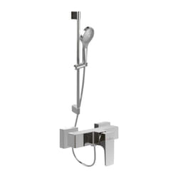 Villeroy&boch - Mitigeur mécanique douche villeroy et boch Architectura Square Chrome + Ensemble de douche Verve Showers 3 jets Chrome