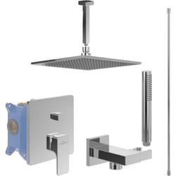 Colonne de douche encastrée mécanique VILLEROY ET BOCH Subway 3.0 chrome