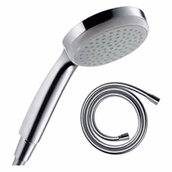Les avantages du pommeau de douche HANSGROHE Croma EcoSmart chromé Largeur agréable pour une utilisation simple et enveloppan ...