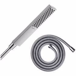 Les avantages du pommeau de douche HANSGROHE Pulsify E 100 EcoSmart chromé : Douchette à économie d'eau : consomme jusuq'à 40 ...