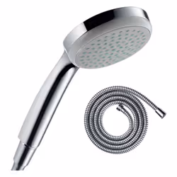 Les avantages du pommeau de douche HANSGROHE Croma EcoSmart chromé Largeur agréable pour une utilisation simple et enveloppan ...