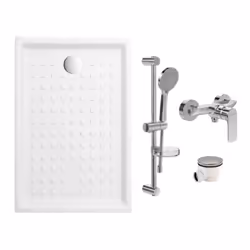Avantages du receveur de douche O.Novo Villeroy et Boch Fabrication en céramique durable : garantit une solidité et une longé ...