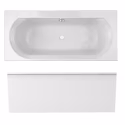 Les avantages de la baignoire droite Elise de Jacob Delafon Un bain à deux : double dos. Design : épurée et moderne. Forme :  ...