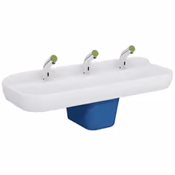 Les points forts du lavabo pour enfant VITRA Sento Kids 125 cm avec trop-plein : Conception ergonomique avancée : Développée  ...