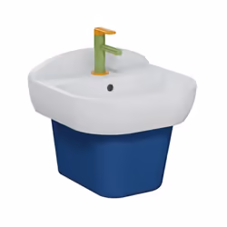 Les points forts du lavabo Conception ergonomique avancée : Développée par les ingénieurs du VITRA Innovation Centre Ergonomi ...