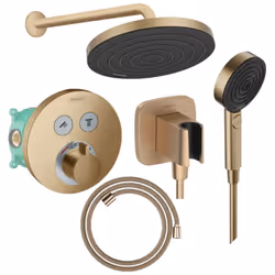 Les avantages de la colonne de douche encastrée thermostatique HANSGROHE ShowerSelect S Douche de tête Pulsify S Flexible Des ...