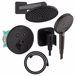 Les avantages de la colonne de douche encastrée thermostatique HANSGROHE ShowerSelect S Douche de tête Crometta Flexible Desi ...
