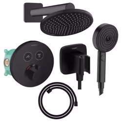 Les avantages de la colonne de douche encastrée thermostatique HANSGROHE ShowerSelect S Douche de tête Crometta Flexible Desi ...