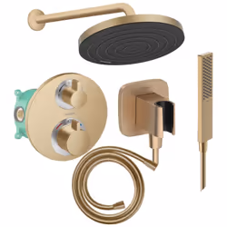 Les avantages de la colonne de douche encastrée thermostatique HANSGROHE Ecostat S Douche de tête Pulsify S Flexible Isiflex  ...