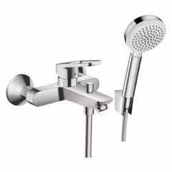 Les avantages du mitigeur bain douche mécanique HANSGROHE Logis Loop Chromé Mitigeur mural pour installation sur baignoire In ...