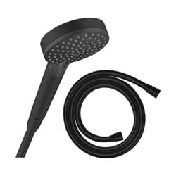 Pommeau de douche Hansgrohe Vernis Blend + Flexible Isiflex 160 cm noir mat