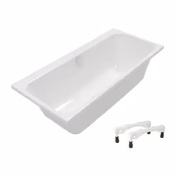 Avantages de la Baignoire droite 150 x 70 VILLEROY & BOCH Architectura Design élégant et intemporel : Ses lignes épurées et s ...