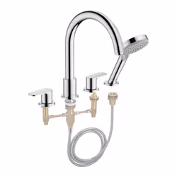 Les avantages du mélangeur bain douche 4 trous HANSGROHE Vernis Blend chromé + corps d'encastrement Un ensemble pour le bain  ...
