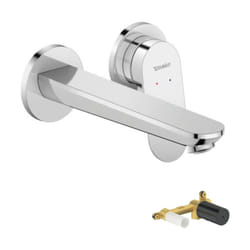 Mitigeur lavabo encastré Duravit Wave chromé brillant + corps encastré