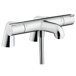 Mitigeur baignoire thermostatique Hansgrohe Ecostat 1001 cl chromé avec colonnettes