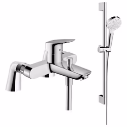 Ce pack contient : Un mitigeur baignoire Une douchette à main 2 jets Une barre de douche Un flexible de douche Avantages de l ...