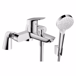 Ce lot comprend : Le mitigeur baignoire Hansgrohe Logis Le pack pommeau de douche 2 jets Hansgrohe Vario Avantages du mitigeu ...