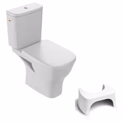 Les avantages de votre WC à poser sans bride JACOB DELAFON Struktura + abattant Confort sonore optimal : équipé d'un robinet  ...