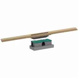 Avantages du caniveau de douche HANSGROHE RainDrain Flex 90 cm Bronze brossé : Hygiénique : caniveau avec une surface facile  ...
