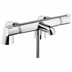 Avantages de votre mitigeur baignoire thermostatique HANSGROHE Ecostat Comfort : Installation facilitée avec colonnettes incl ...