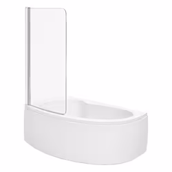Avantage du pack baignoire d'angle JACOB DELAFON Micromega Duo Optimisation de l'espace grâce à la forme asymétrique Hygiène  ...