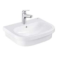 Vasque à poser Euro Ceramic 60cm + Mitigeur lavabo M Swift Chromé