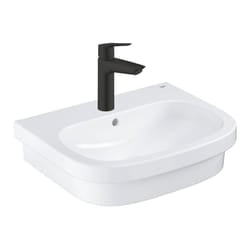 Vasque à poser Euro Ceramic 60cm + Mitigeur lavabo M Start Noir