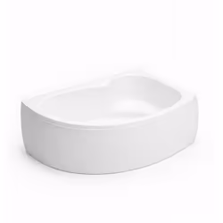 Avantage du pack baignoire d'angle JACOB DELAFON Micromega Duo Optimisation de l'espace grâce à la forme asymétrique Hygiène  ...