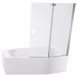 Avantage de la baignoire bain-douche Bastille de Jacob Delafon Polyvalente et gain de place : cette baignoire permet de combi ...