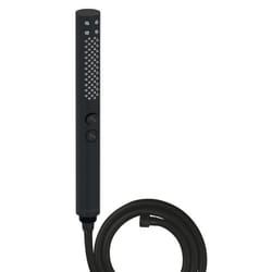 Pommeau de douche Shift+ rond 2 jets noir mat + flexible