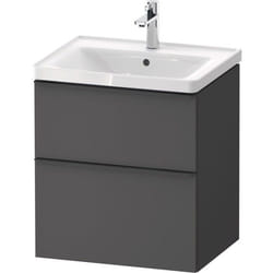 Meuble vasque 58 cm D-Neo Gris mat