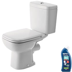 Wc à poser Duravit D-code avec abattant