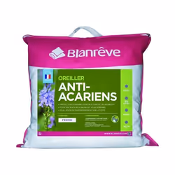 Oreiller - Phytopure - Lot De 2 - 60 X 60 Cm - Anti-acariens - Confort Ferme - Vue supplémentaire 2