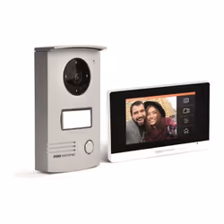 Description générale Moniteur vidéo intelligent SCS SENTINEL Visiodoor 4.3, conçu pour une installation pratique et esthétiqu ...
