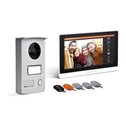 Interphone vidéo filaire avec badges RFID SCS SENTINEL VisioDoor 7+ - écran tactile 7" - vision nocturne - garantie 5 ans