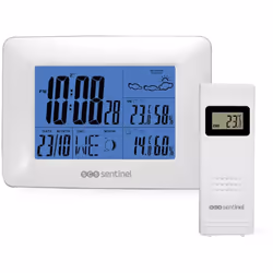 SCS Sentinel - Station météo avec sonde extérieure sans fil, MeteoBase La station météo MétéoBase est idéale pour conaître la ...