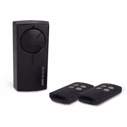 Kit récepteur radio universel SCS SENTINEL - 12/24V - Avec 2 télécommandes boutons gris - RadioGate Kit