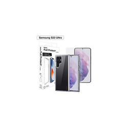 Coque et étui téléphone mobile Moxie PACK Coque + Verre trempe 2.5D pour Galaxy S23 Ultra