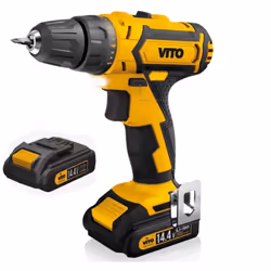 La perceuse sans fil VITO d'une puissance de 14.4V est un produit fiable et robuste conçue pour les utilisateurs exigeants. L ...