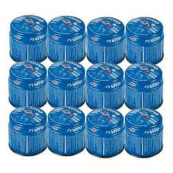 Pack de 12 Cartouches gaz 190g butane perçable sécurité stop-gaz VITO