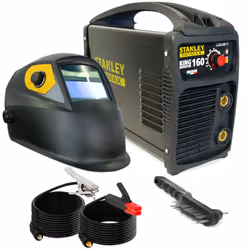 Le poste à souder MMA PROFESSIONNEL KING 160 de la gamme STANLEY FATMAX est un appareil professionnel qui délivre 200 Ampères ...