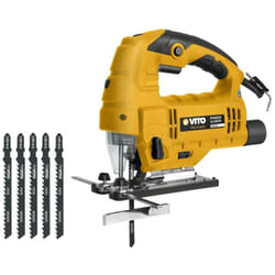 Vito - Scie sauteuse Laser led 750W + 5 Lames bois 9 vitesses Guidage 45°