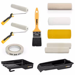Ce kit 10 outils de peinture VITO est idéal pour les travaux de peinture que vous souhaitez entreprendre chez vous ou dans un ...