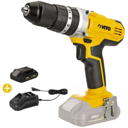 Vito - Perceuse sans fil 20V + Batterie 4AH Lithium + Chargeur Rapide