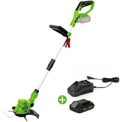Coupe Bordure sans fil 20V + Batterie 4AH + Chargeur + Jeu de 20 lames coupantes Vito