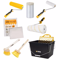 Ce kit 8 outils de peinture VITO est idéal pour les travaux de peinture que vous souhaitez entreprendre chez vous ou dans un ...