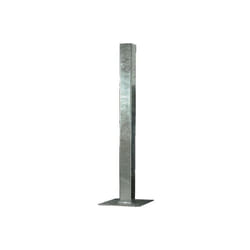 4M - Potelet Hauteur 1900mm Section 150X50 Avec Platine Galva