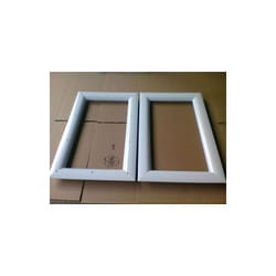 Hublot Rectangulaire Blanc 511x321 mm à visser vitrage clair